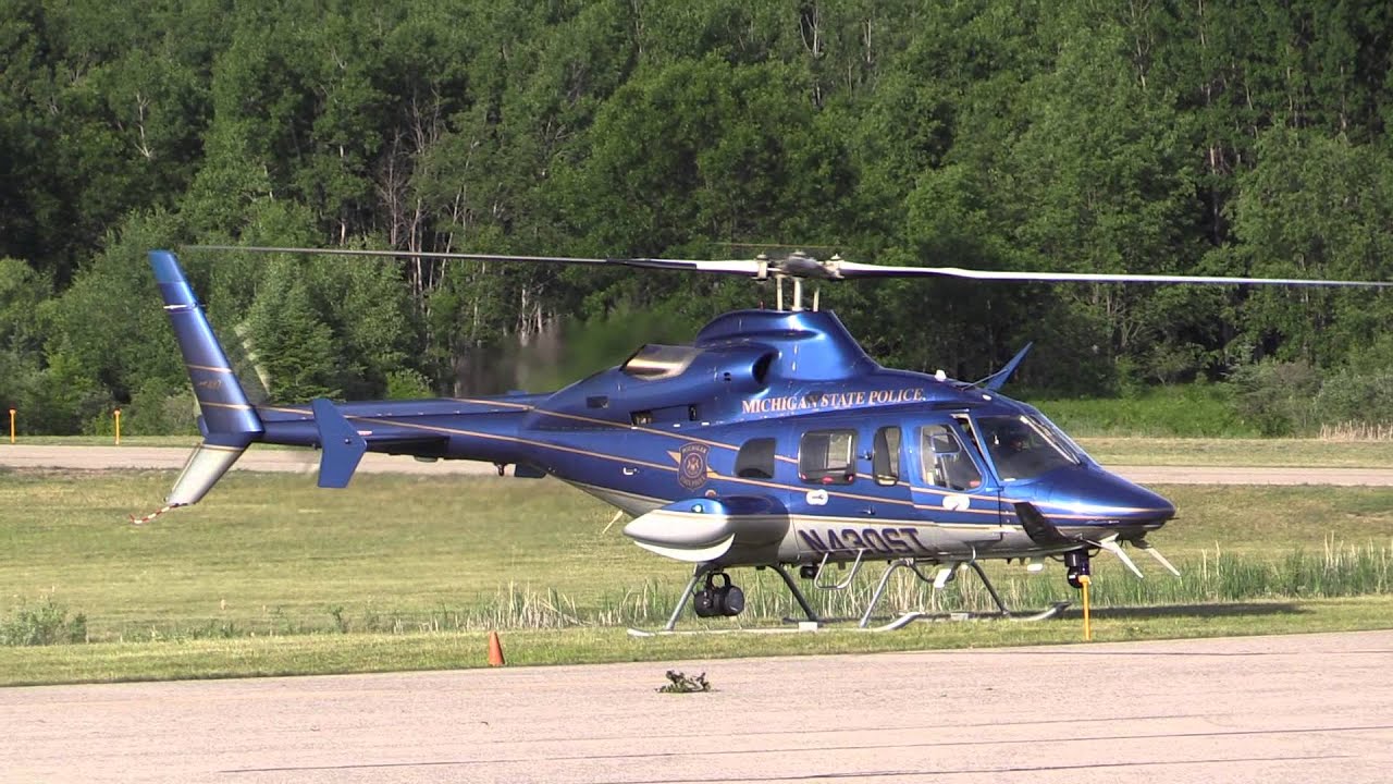 Michigan State Police Helicopter. Bell 430. Y31 6 21 2014