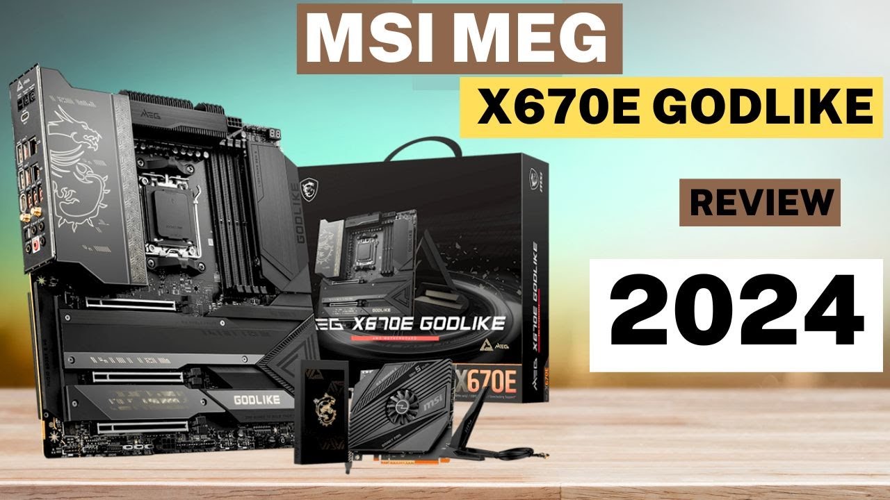 MSI MEG X670E GODLIKE 2024 Tech Enthusiast's Delight Unboxing My Dream Motherboard!