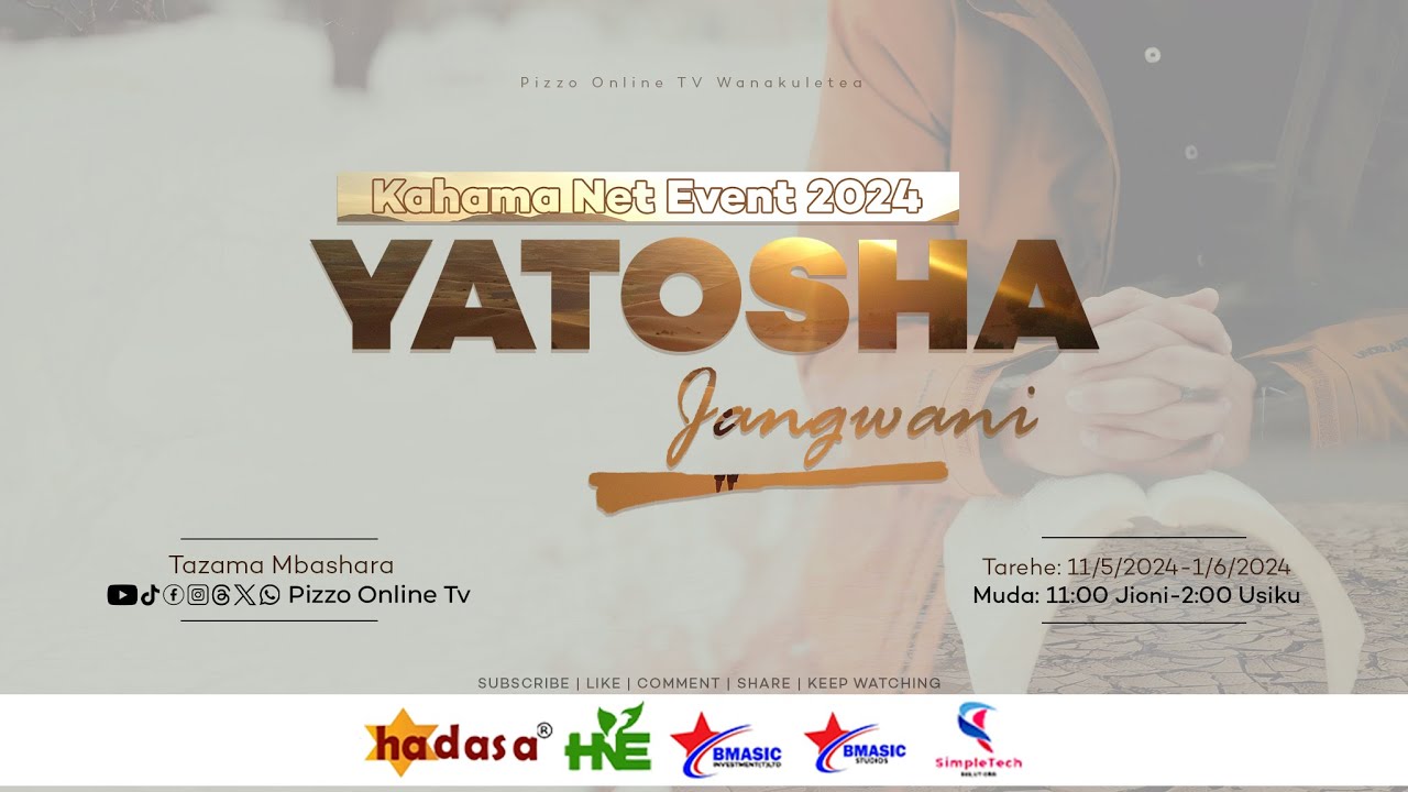 #LIVE: MARUDIO YA IBADA KUU YA KUHITIMISHA MIKUTANO YA KAHAMA NET EVENT 2024  || JUNI 4, 2024