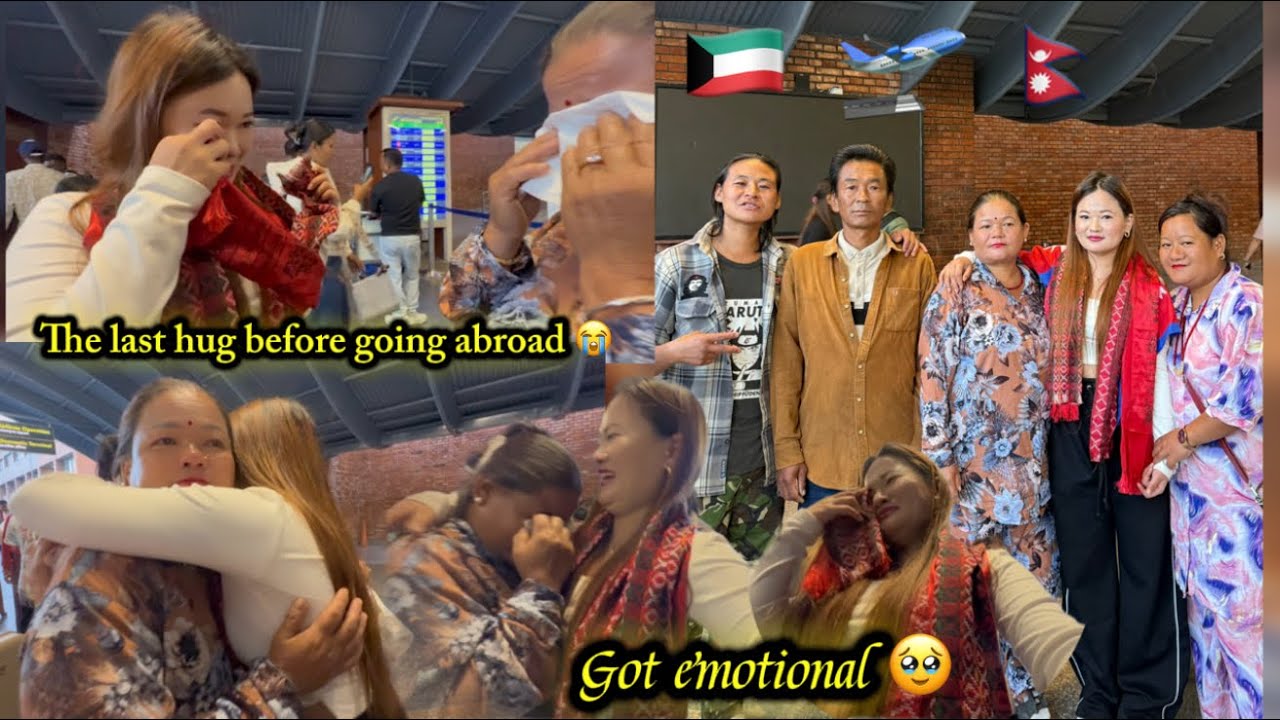 Goodbye Are Always Hard 😖Going To Miss My Family A Lot😭|| Back To Kuwait 🇳🇵 🛫🇰🇼||Sujata Rai