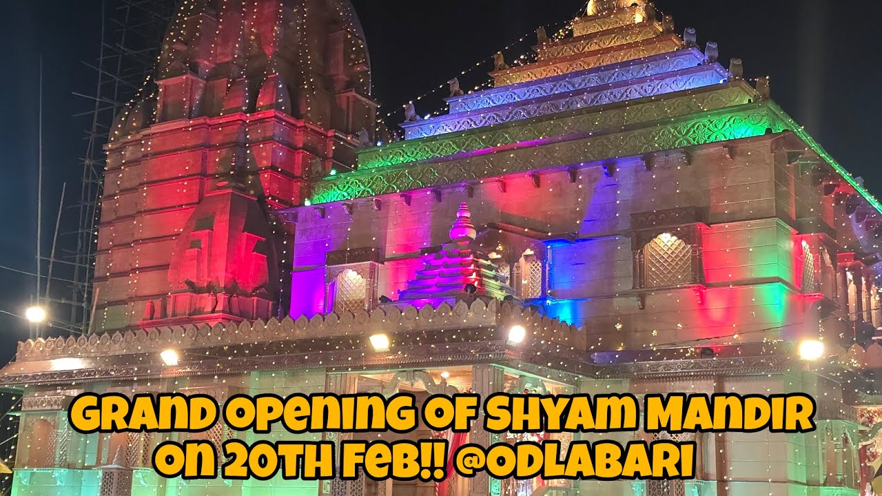 Grand opening of Shyam mandir @ Odlabari, Doars !! 20th February ko ho raha hai grand opening!! #