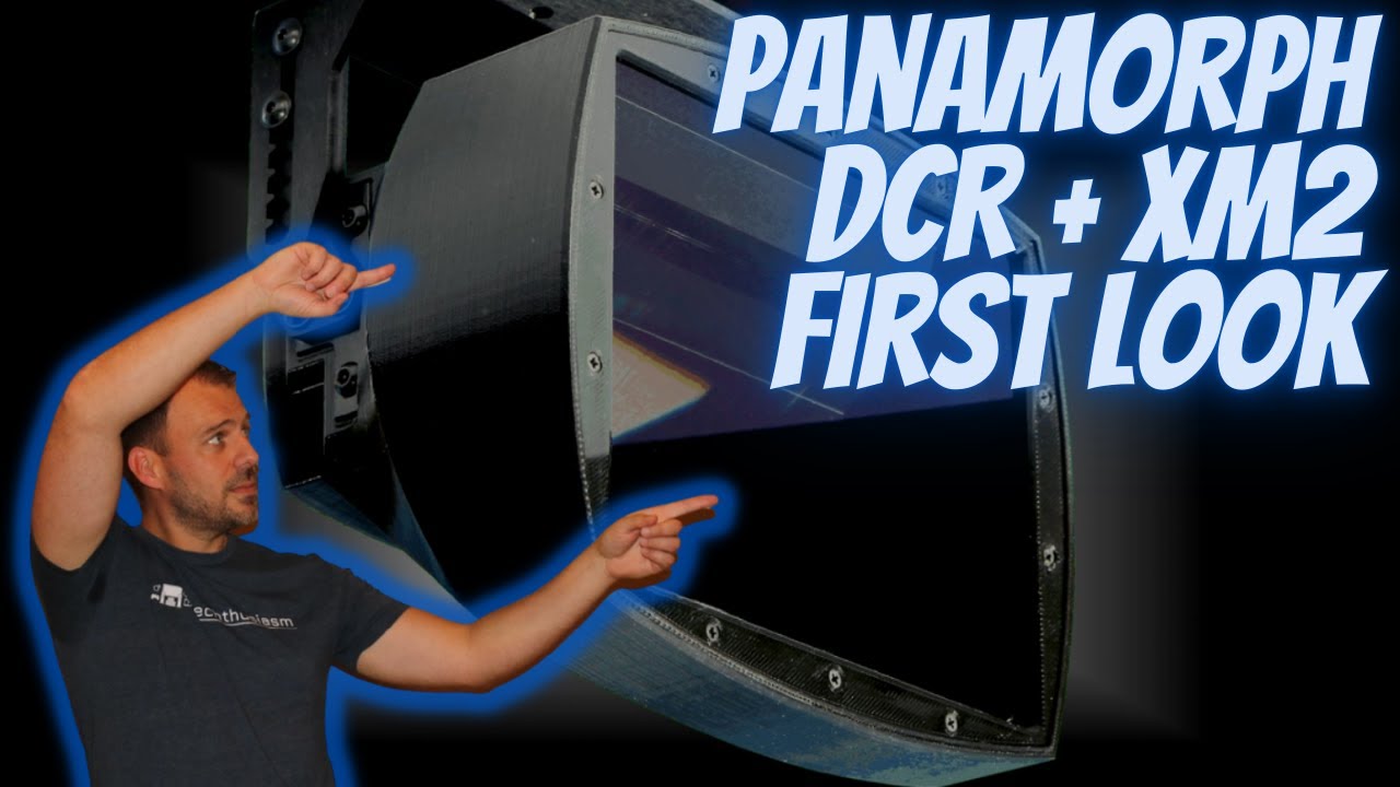 Panamorph DCR + XM2 Anamorphic Lens Unboxing & First Look for 4K HDR Home Theater Projection