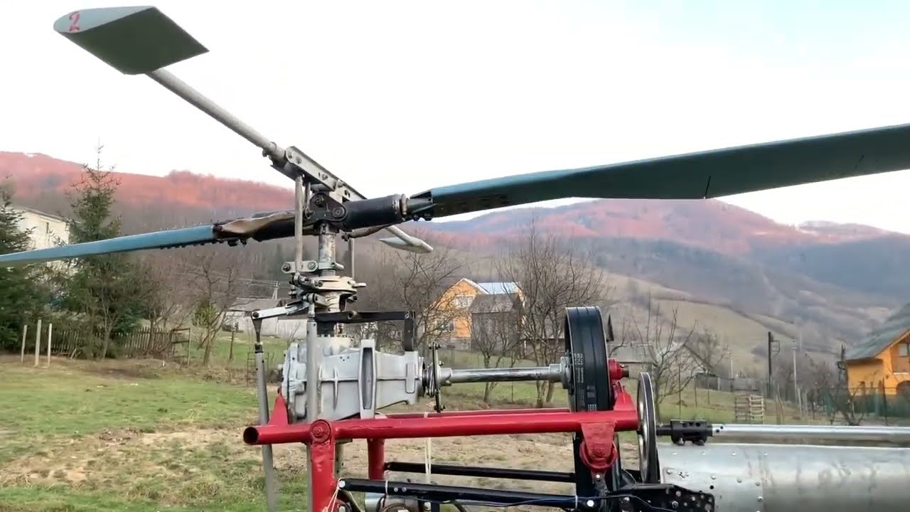 Rotor de cauda Helicóptero Experimental