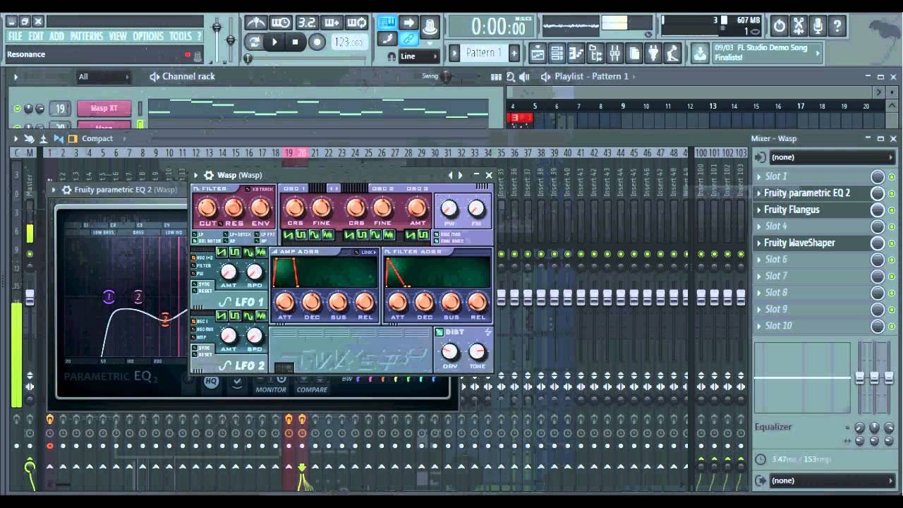 FL Studio 12.1 Tutorial: Dabbling with Wasp and Wasp XT for Effects and Sounds