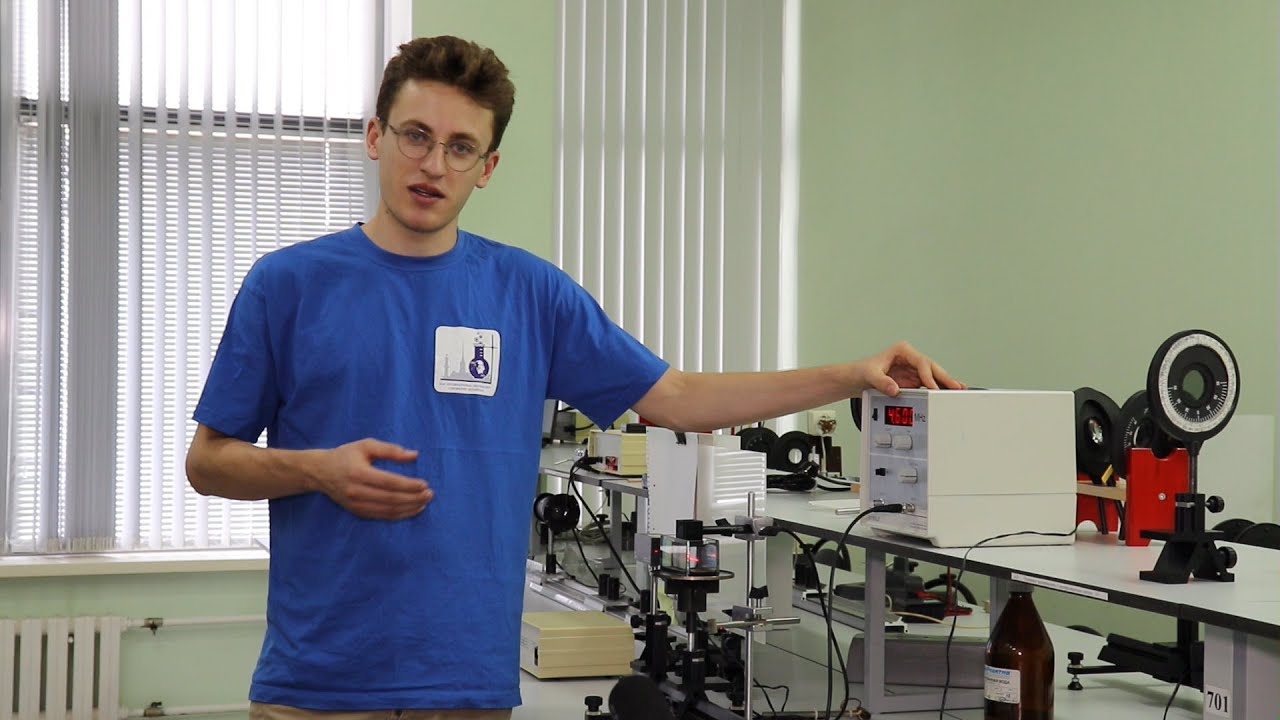 Diffraction from ultrasound in water - Kazan physics lab course