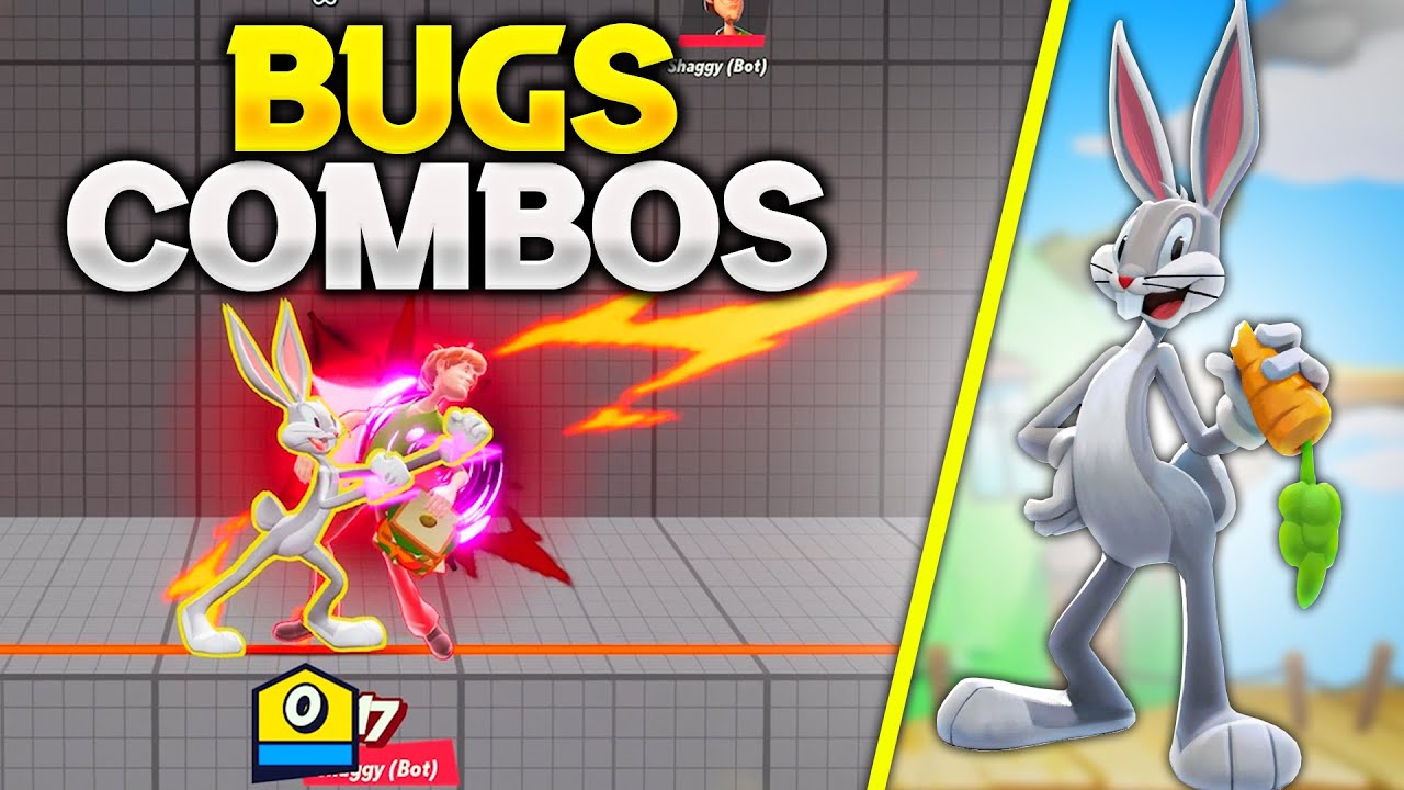 BEST BUGS BUNNY COMBOS FOR BEGINNERS IN MULTIVERSUS PT 1 (Tutorial)