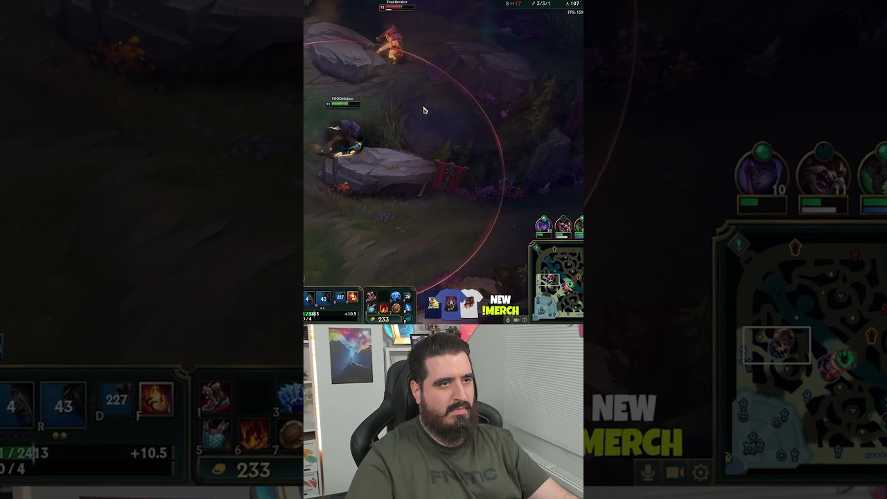 MOST ANNOYING TANK RENGAR BUILD EVER 🙀🙀 | BaLoRi #leagueoflegends #Rengar #shorts