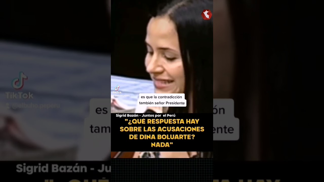 Congreso rechaz&oacute; la moci&oacute;n de vacancia contra #DinaBoluarte. intervenci&oacute;n de Sigrid Baz&aacute;n.