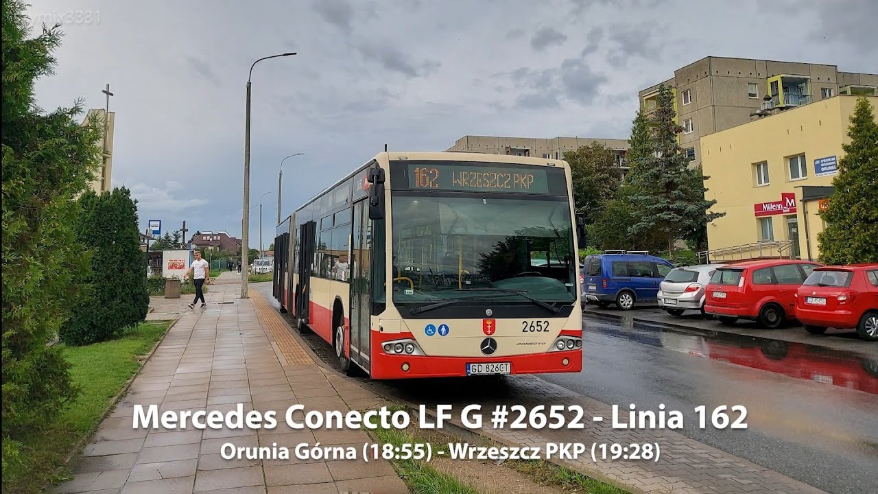 Linia 162 | Mercedes Conecto LF G #2652 - GAiT Gdańsk