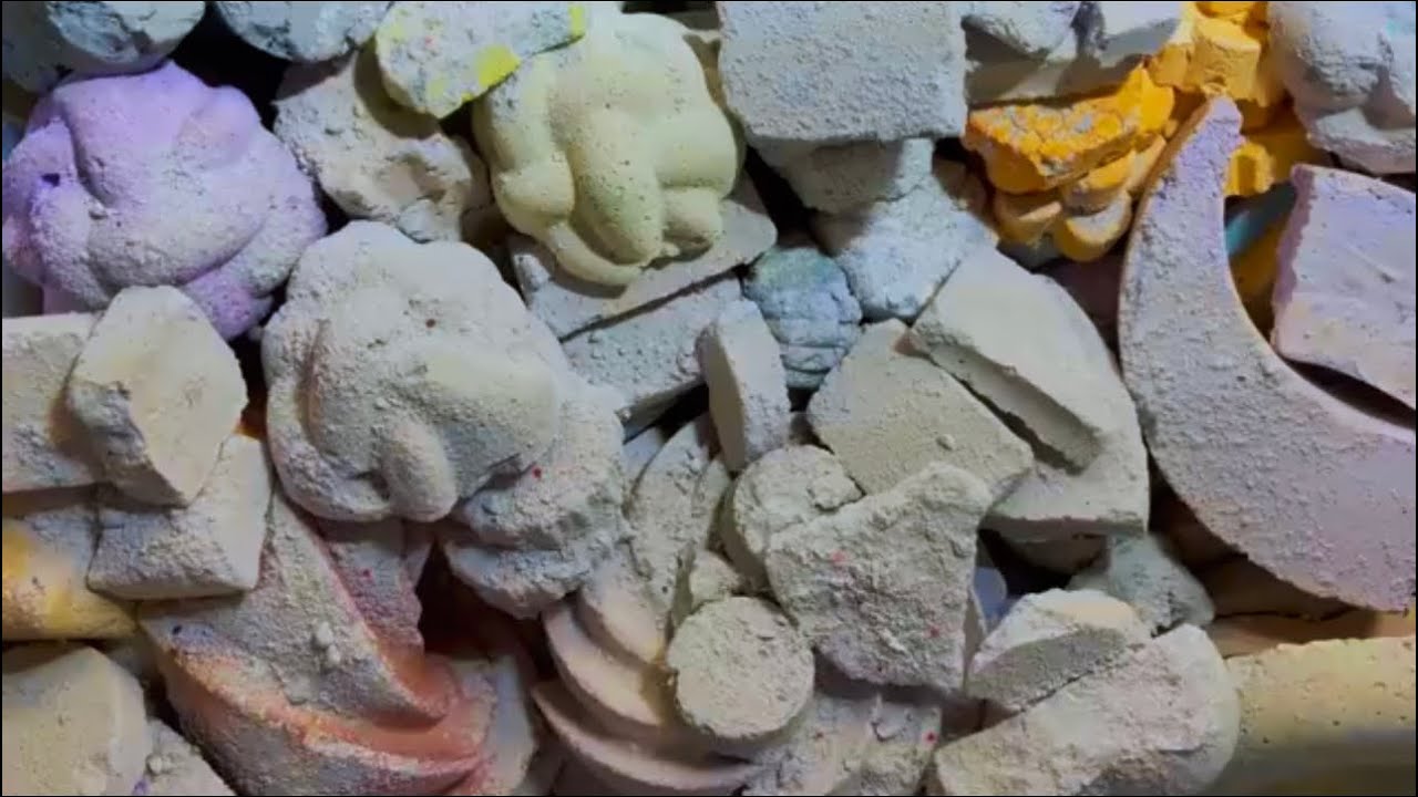 Colorful Mass Crush | Asmr | Sleepaid | Oddlysatisfying