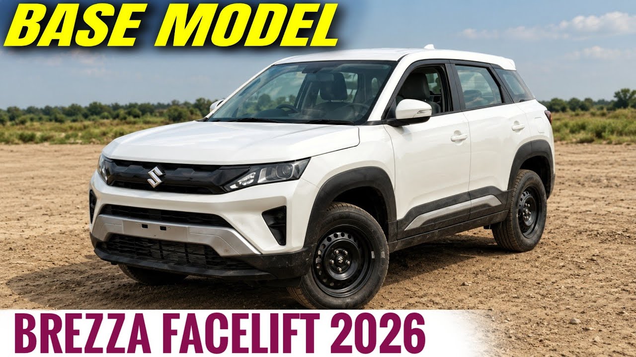New Brezza Base Model 2026 Facelift | Brezza Lxi Facelift 2026 | New Brezza Facelift 2026 Base Model