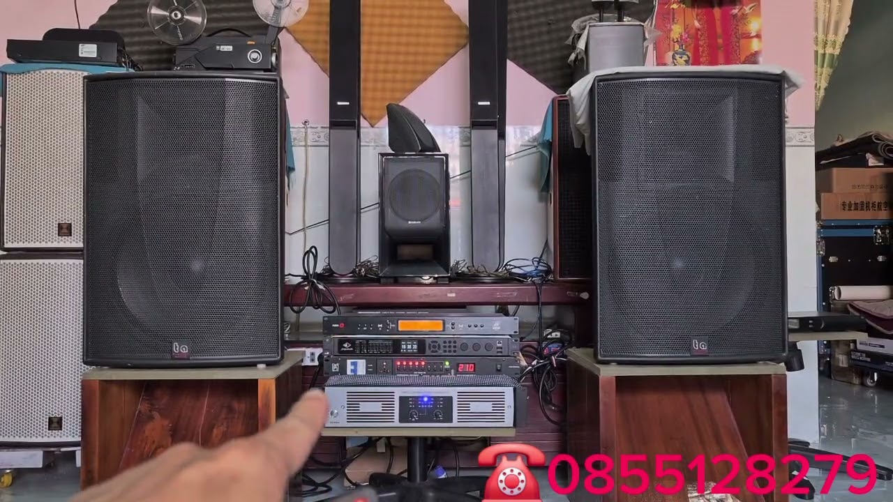 Loa full 40 ghép vang JD nghe nó như sự kiện ở rạp hát các Bác ạ 