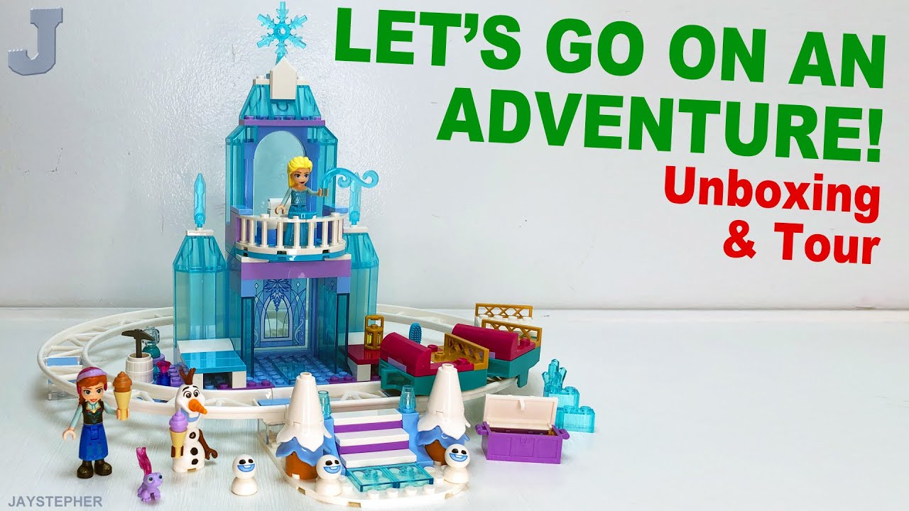 LEGO Disney 2026 Ледяной замок Эльзы и снежная поездка 43281: распаковка, обзор и рецензия