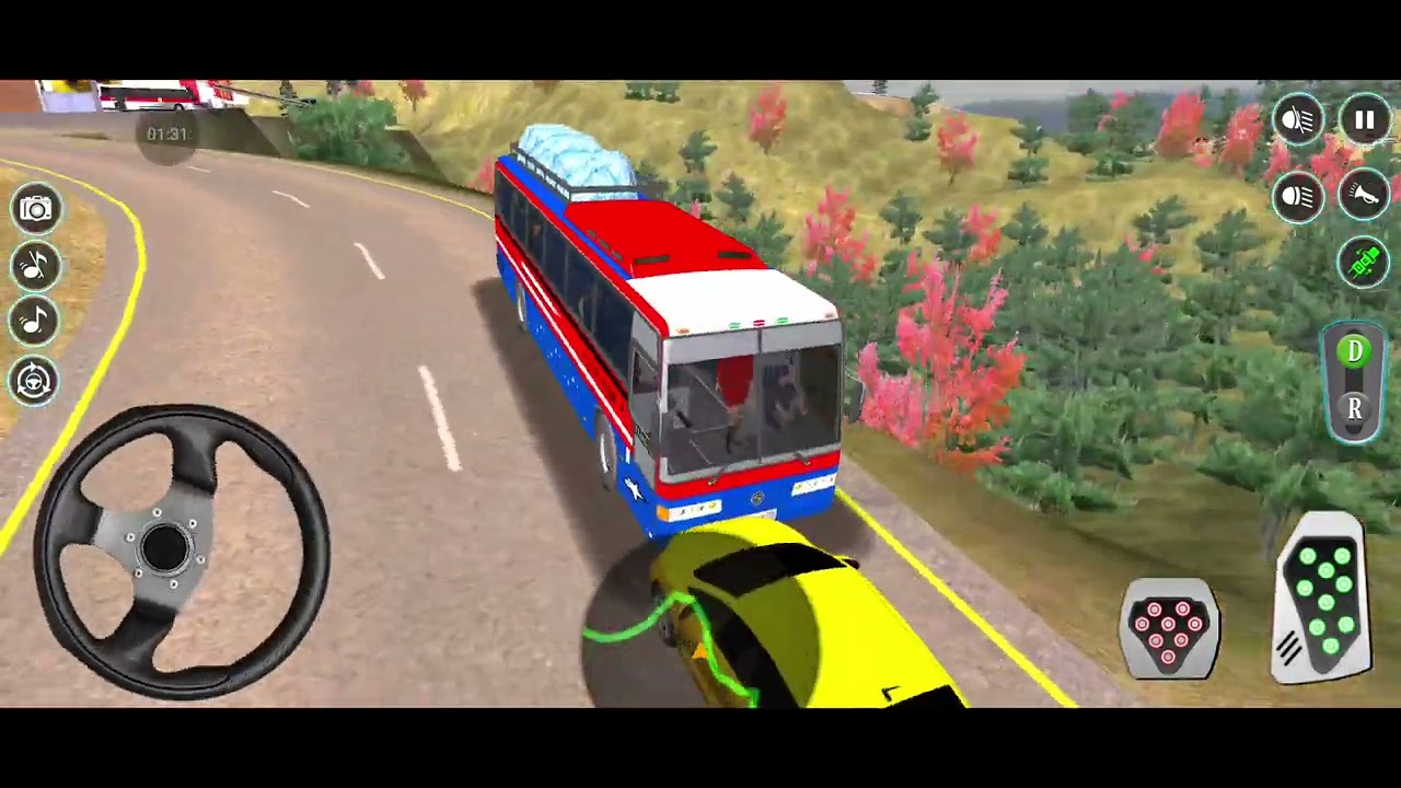 Bus simulator game offrod #gaming 