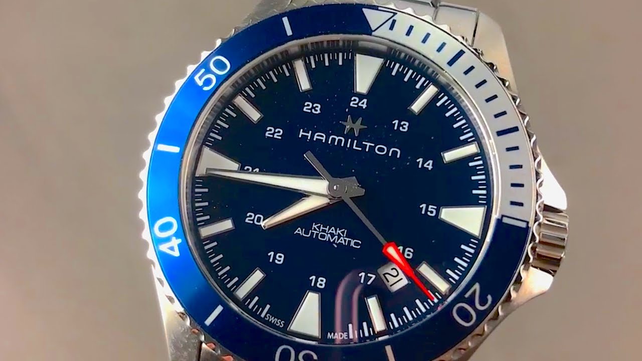 Hamilton Khaki Navy Scuba Dive Watch H82345141 Hamilton Watch Review