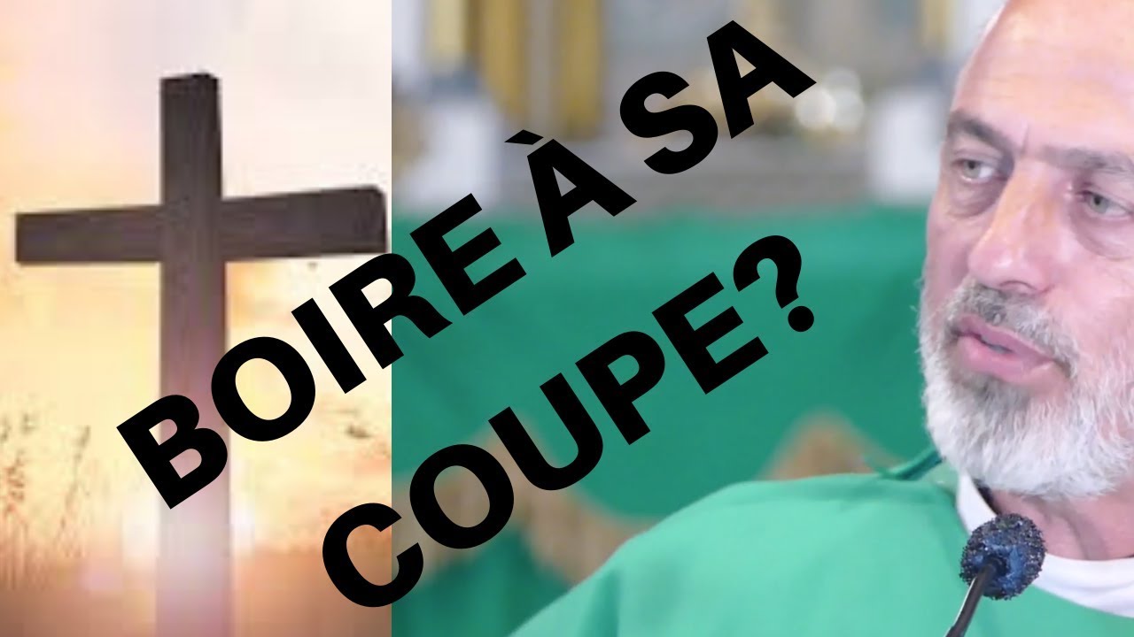 LA SOUFFRANCE POURQUOI? FAUT IL BOIRE À LA COUPE DE JÉSUS...?