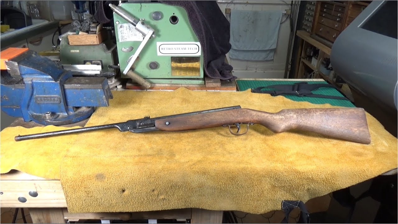 Пневматическая винтовка Webley Junior с переломным стволом и пружинно-поршневым механизмом - Част...