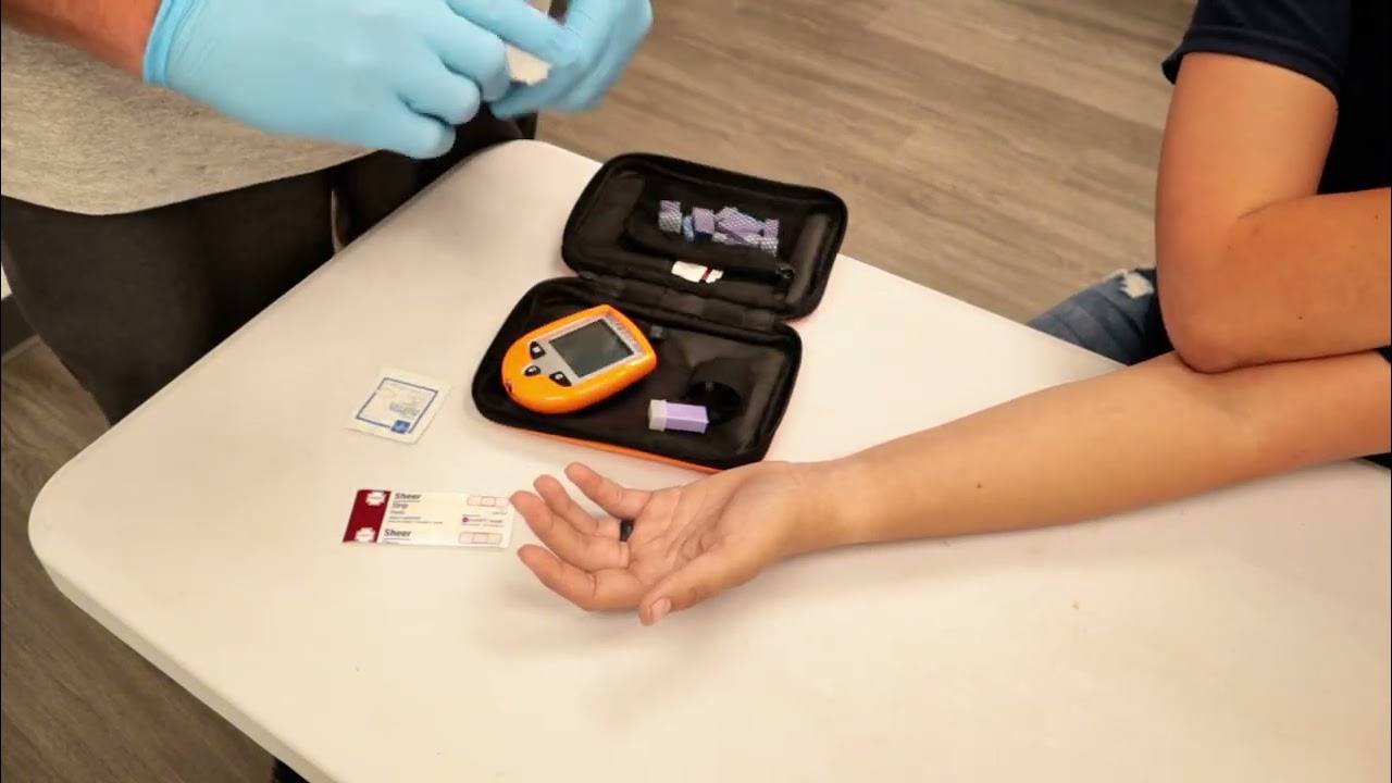 Glucometer Use: Checking Blood Sugar as an EMT