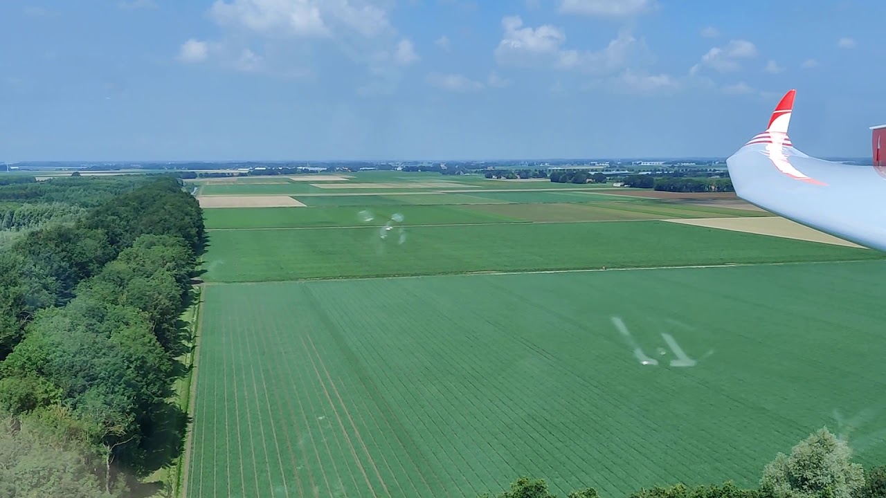 Glider Landing Duo Discus XLT