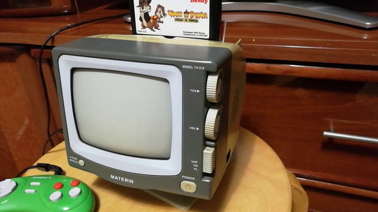 Телевизор с встроенной денди materin tv-510