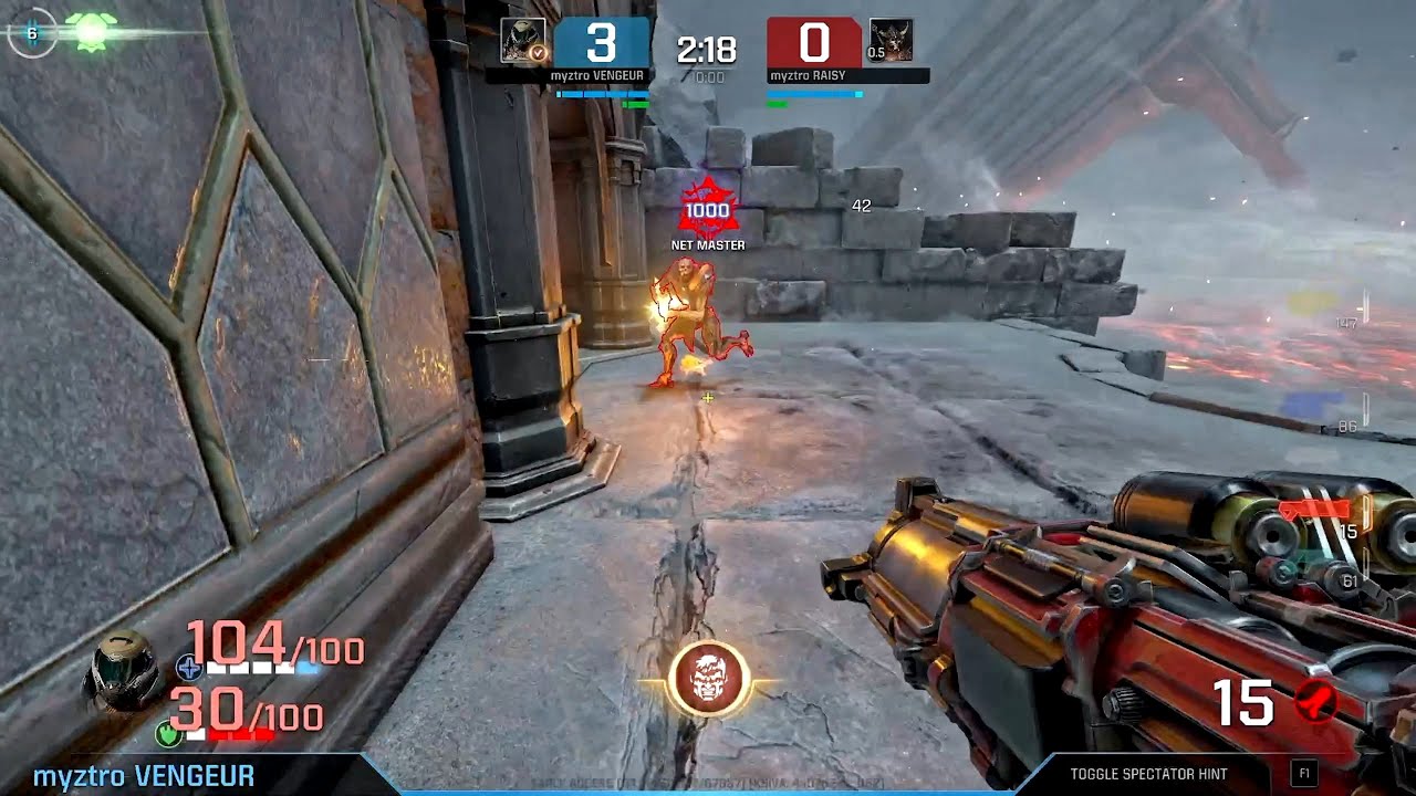 VengeurR vs. RAISY (QuakeCon 2021 Суперфинал от CaspeRRR & Polosatiy, качество 2K) &ndash; Quake Champions