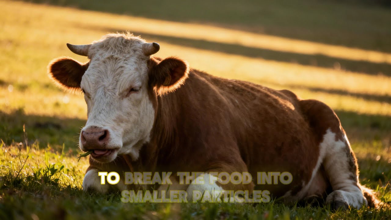Digestion in ruminant animals