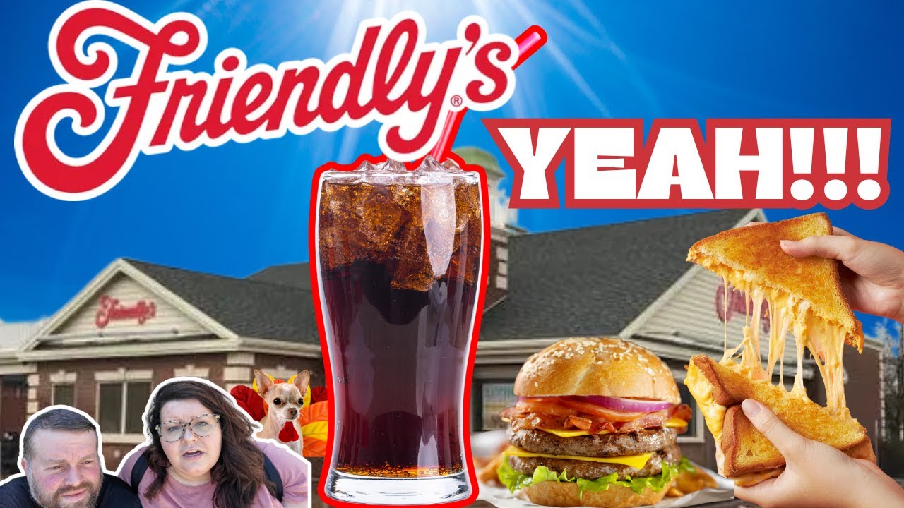 Friendly's - Full Review & Walkthrough! We Try the whole menu!