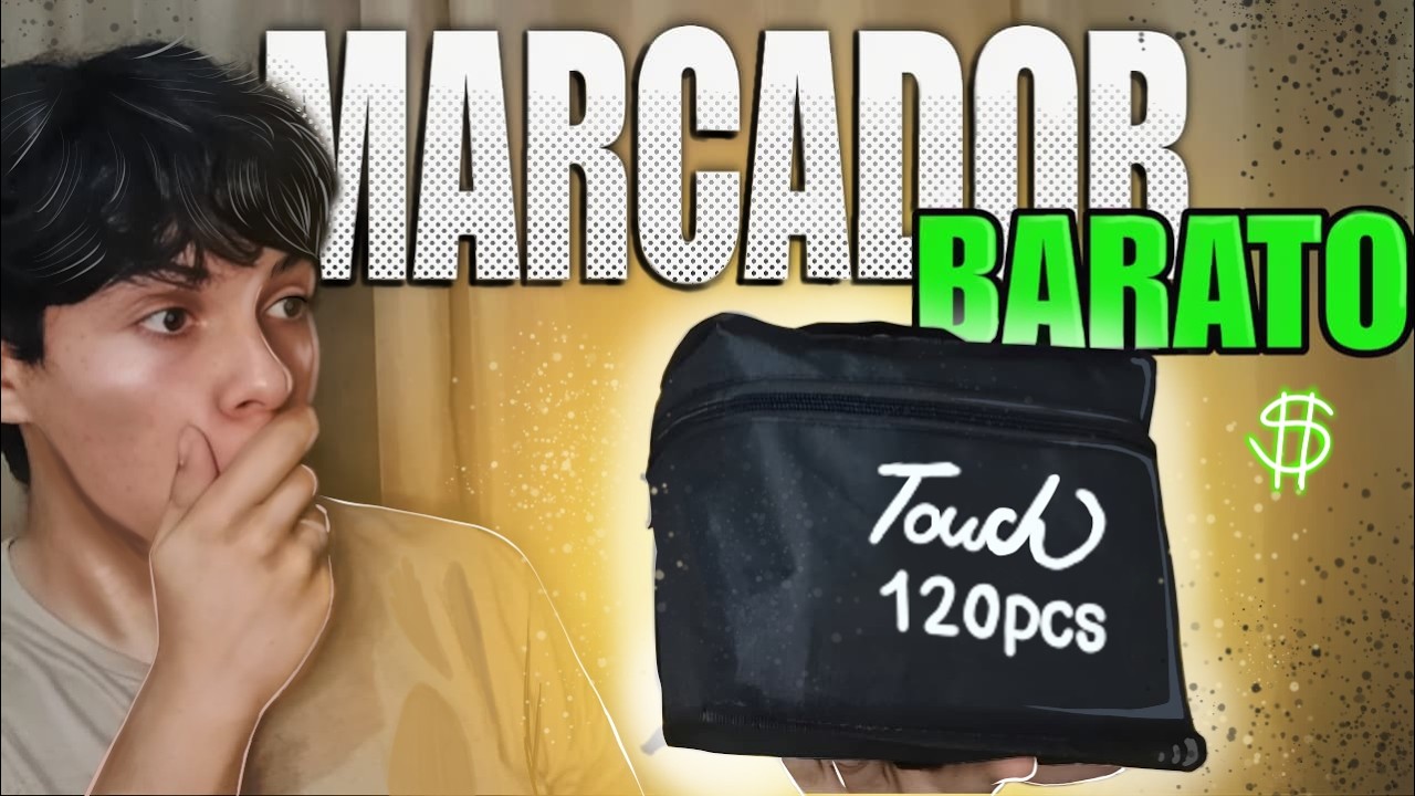 TOUCH FIVE o melhor MARCADOR para desenho | Review marcador Touch Five