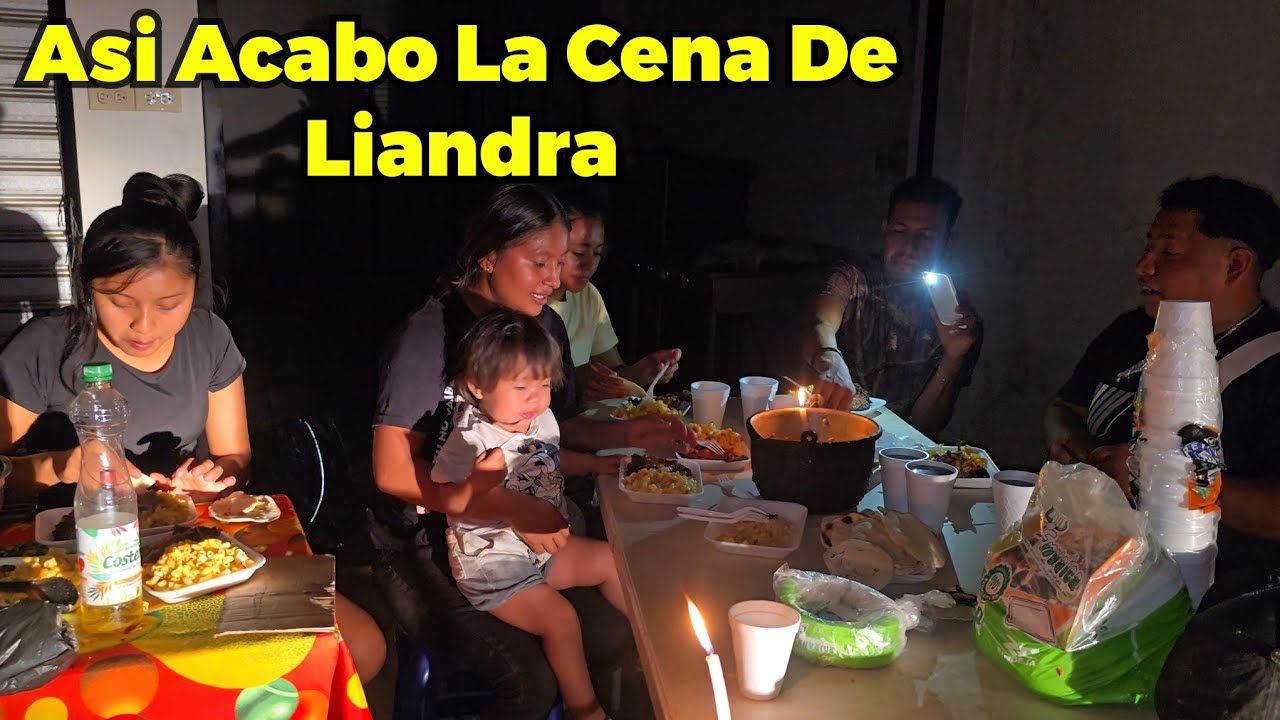 Padre Santo!! En Plana Cena Nos Quedamos Sin Luz 