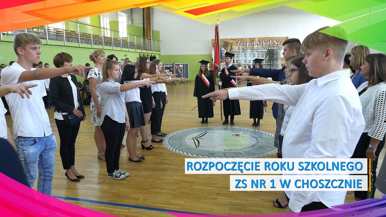 Rozpoczęcie roku ZS nr 1 w Choszcznie