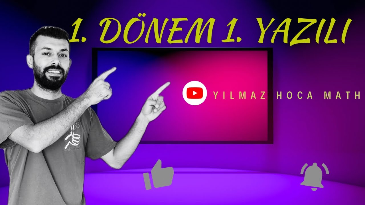7.SINIF /1. DÖNEM 1. MATEMATİK YAZILISINA HAZIRLIK (AÇIK UÇLU SORULAR) 2023-2024 EĞİTİM-ÖĞRETİM YILI