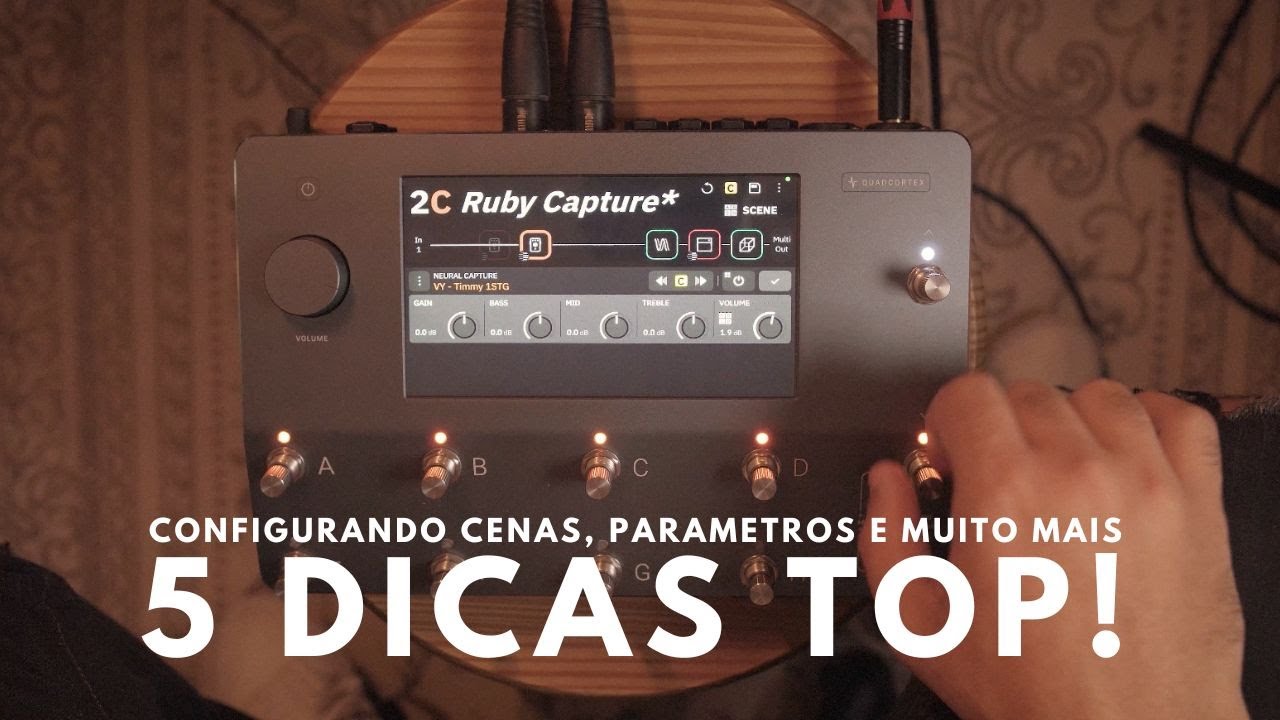 5 dicas de configuração na Quad Cortex | 5 Quad Cortex configuration tips @NeuralDSP