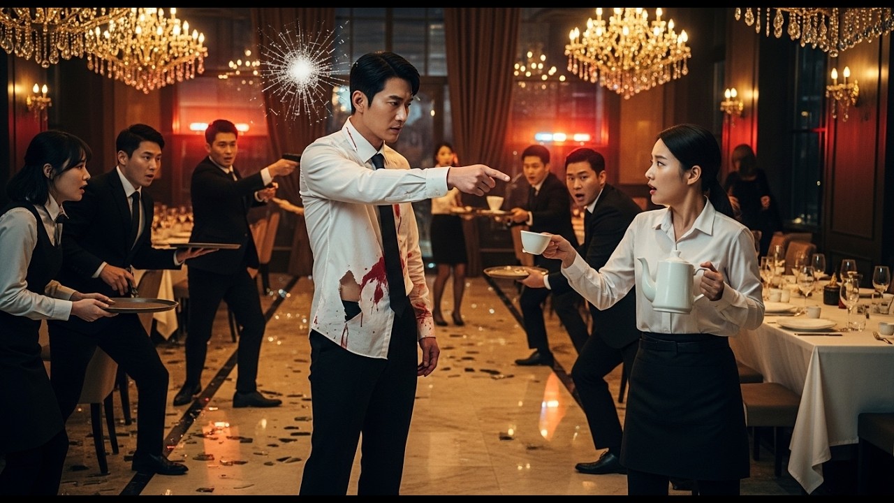 The Korean Mafia Boss Ordered Everyone Out of the Restaurant--Except the Quiet Waitress Who...