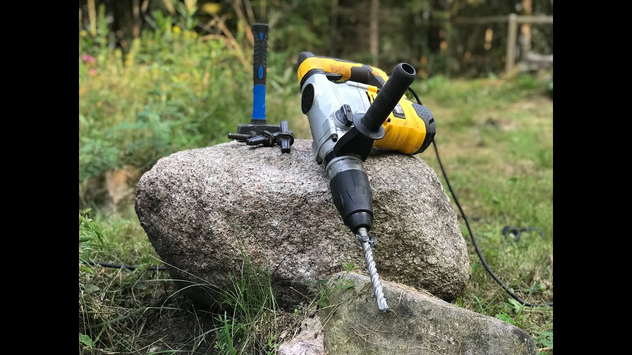 Splitting Granite Stone