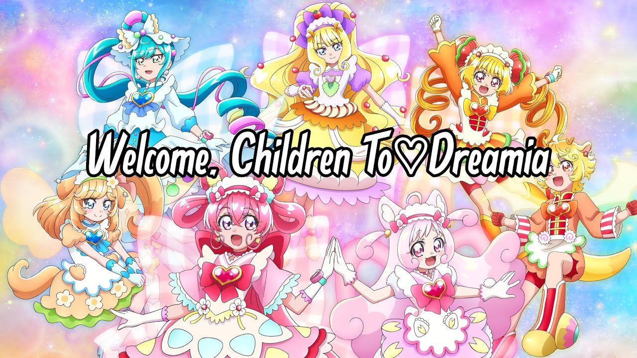 Delicious Party PreCure || Welcome, Children To♡Dreamia [Kan/Rom/Eng] Youkoso, okosama ♡ Dreamia