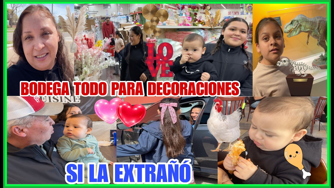 ‼️VISITAMOS BODEGA MUY INTERESANTE TODO PARA DECORACIÓN DE FIESTAS💐VACACIONES PASEOS EN FAMILIA🦖🦕🛍️