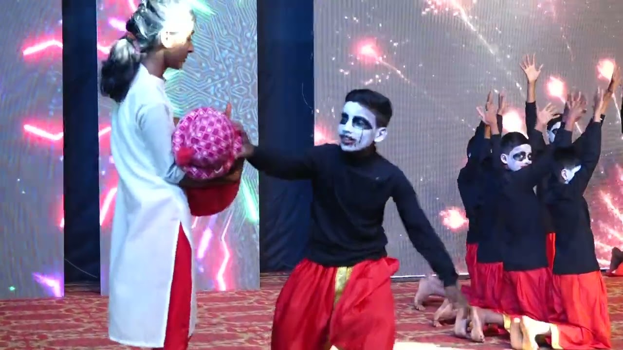 7th Std Students Rock the Stage | Rakta Charita Dance Blast | ರಕ್ತ ಚರಿತ | @jnaana_gangotri_rajapur