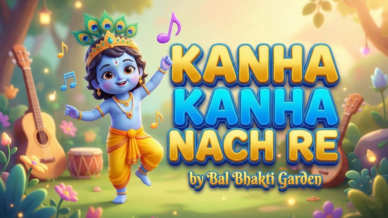 Kanha Kanha Nach Re | Dance with Kanha! 🎵  - The Ultimate Krishna' Dance Hindi Song ! 🦚