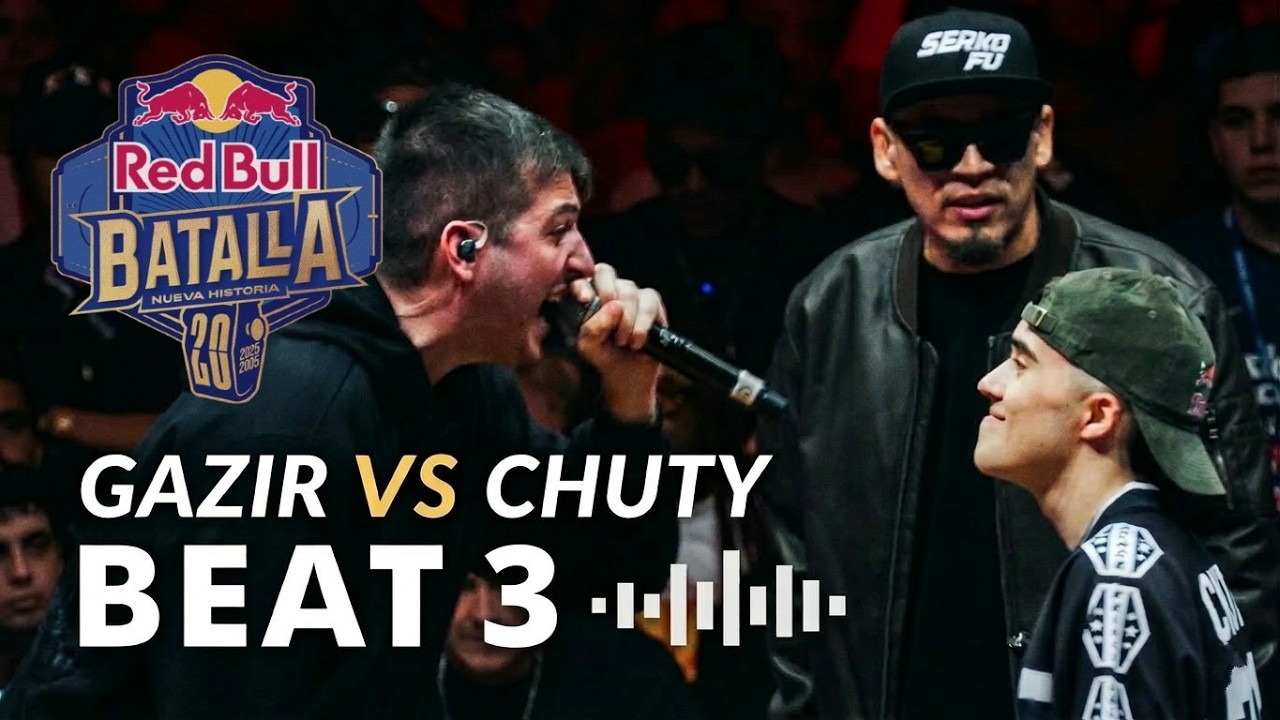 GAZIR vs CHUTY || BEAT 3 || DJ SONICKO: SALOMON || Red Bull Batalla Nueva Historia