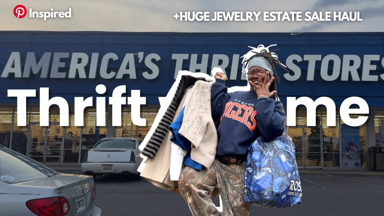 Estate Sale Drama Continues 😂 + Thrift With Me | $300 Spent, Was It Worth It?