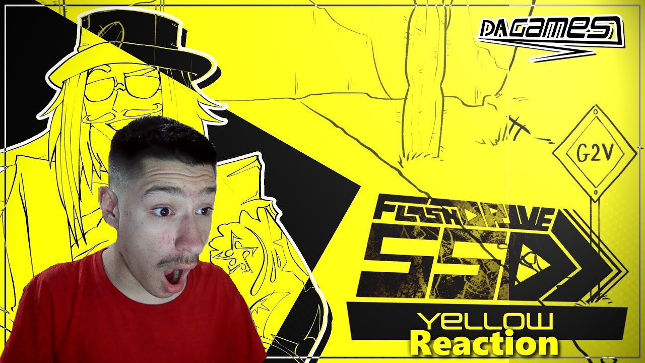 Swaggy's Here| Reaction to DAGames - FlashDrive SSD (Yellow) LYRIC VIDEO