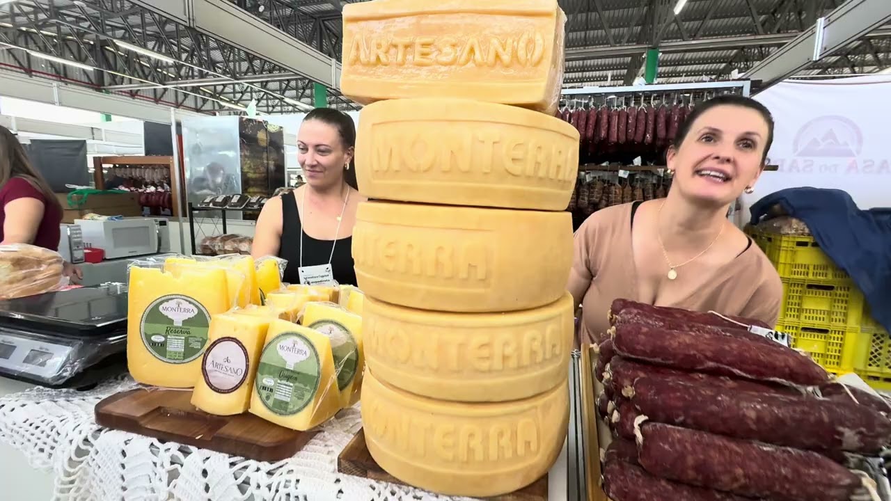 Salame e queijo de agroindústrias fazem sucesso na Expodireto 2026
