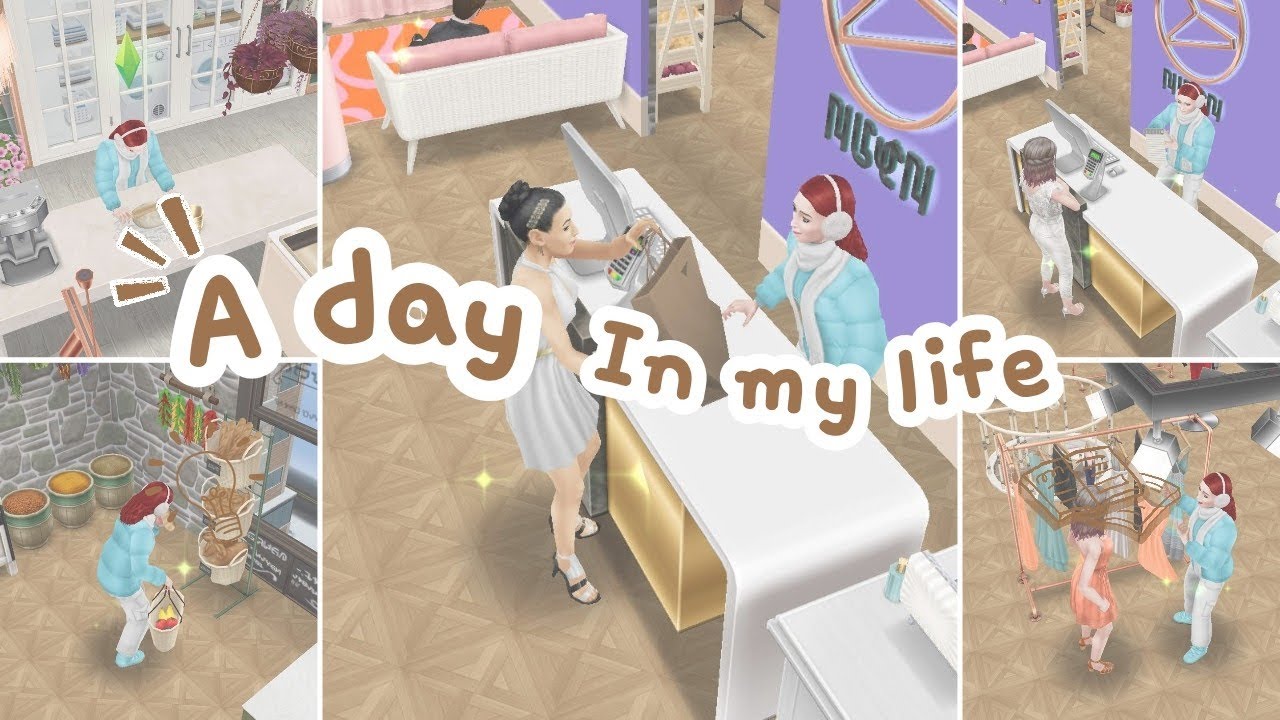 A Day in My Life | Cozy Sims Gameplay | Daily Routine & Lifestyle Simulation