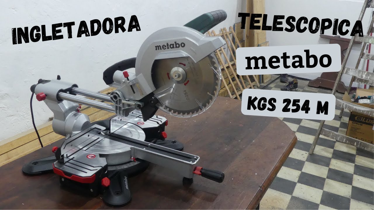 🔥 INGLETADORA TELESCOPICA METABO  KGS 254 M - 😎 UNBOXING -