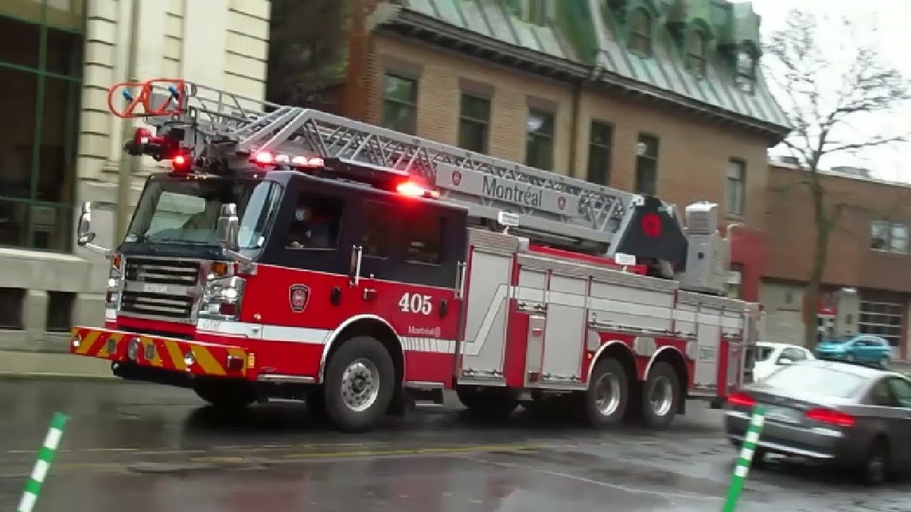 EMERGENCY RESPONSE CLIPS IN MONTREAL APRIL 28 - MAY 5, 2021