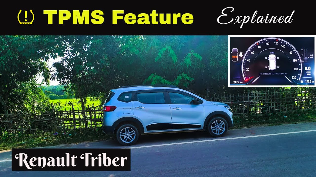 TPMS Feature | Renault Triber RXZ 2024 Model | Explained with Practical Demo