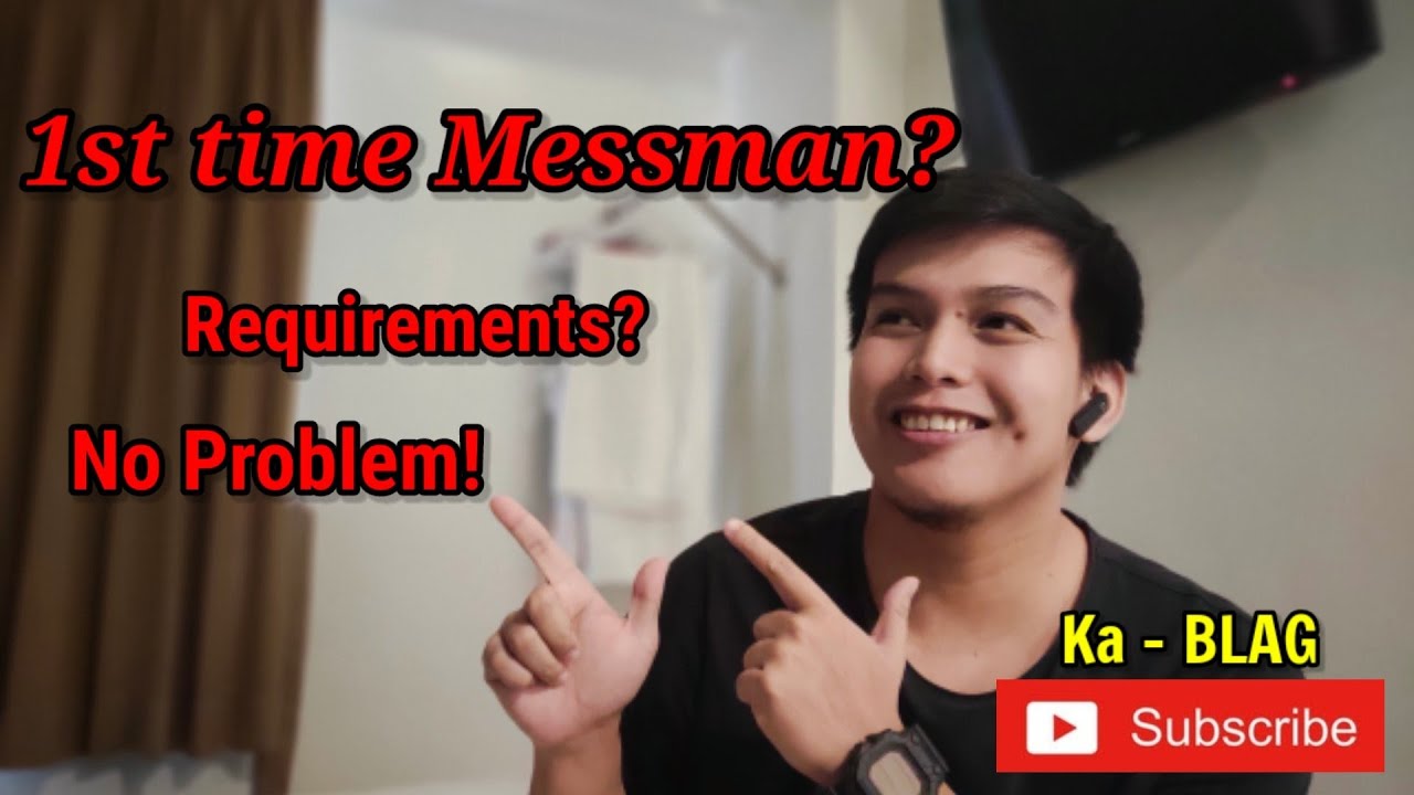 1st Time MESSMAN? How to be a MESSMAN detailed Guide 2021! ;)