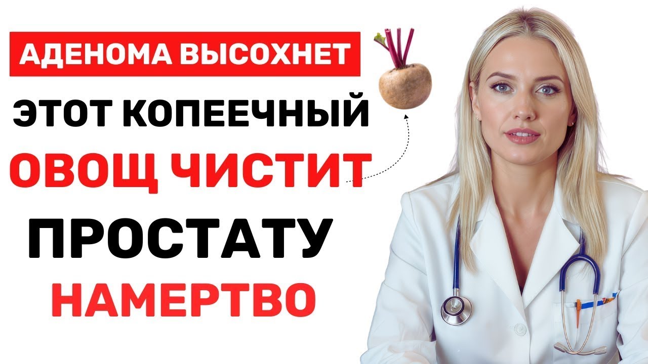 ВРАЧИ УДИВЛЕНЫ! Обычная свёкла улучшает состояние простаты и сон мужчин 60+