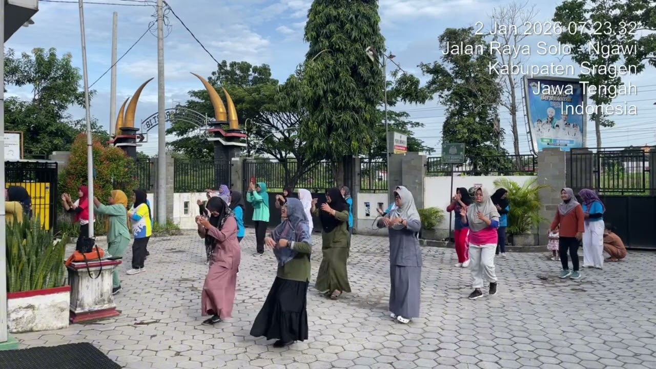 Senam Prolanis Puskesmas Sambungmacan II