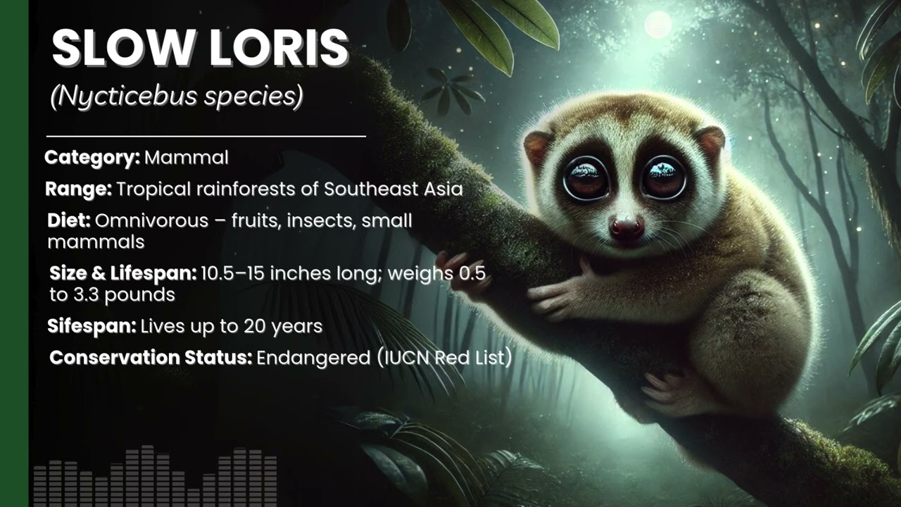 Slow Loris &ndash; The Big Eyed Nocturnal Primate